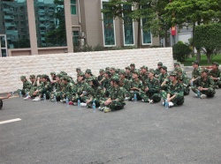 生產(chǎn)部軍訓