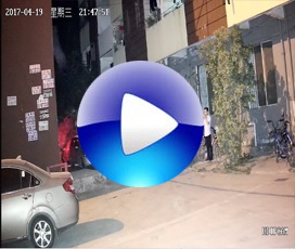 開(kāi)寧雷達(dá)智能日夜全彩攝像機(jī)室外夜視效果