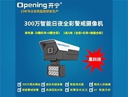 智能雙光警戒網(wǎng)絡(luò)高清攝像機（點擊進入大圖）