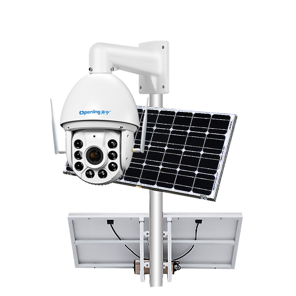 太陽能4G監(jiān)控直播日夜全彩智能球機 